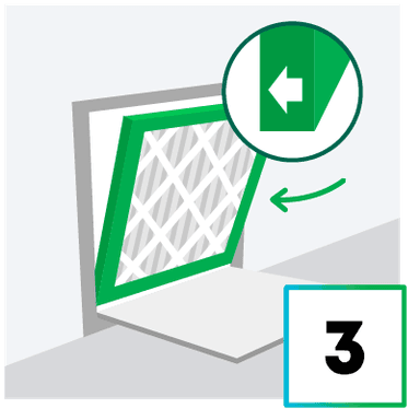 How to install your filter - Step 3 - return-vent