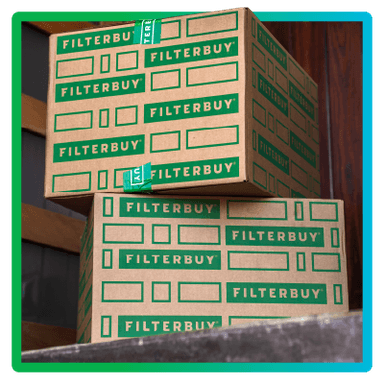 Two delivery boxes from Filterbuy