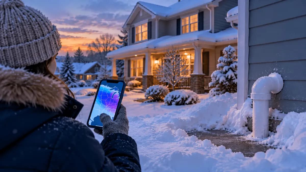 Carte d'accumulation de neige : Comment la lire et préparer votre système de chauffage