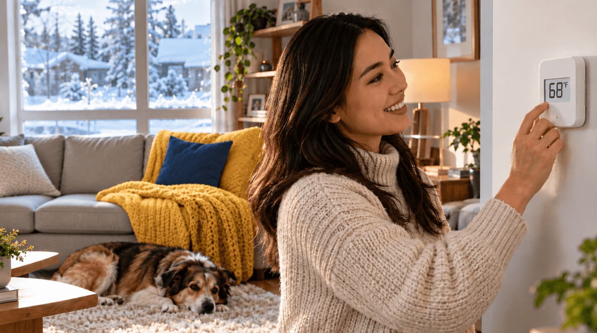 Quel froid est trop froid ? Températures sécuritaires pour votre maison, tuyauterie, système de chauffage, animaux et sommeil