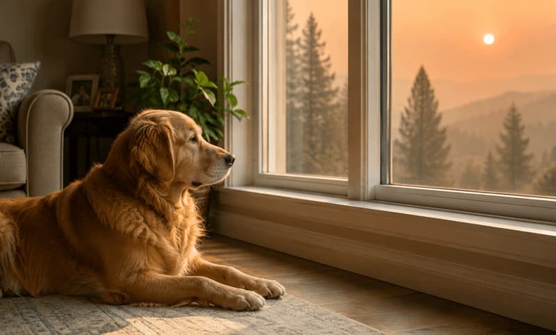 Can Dogs Wear Masks for Wildfire Smoke? Risks and Safer Alternatives