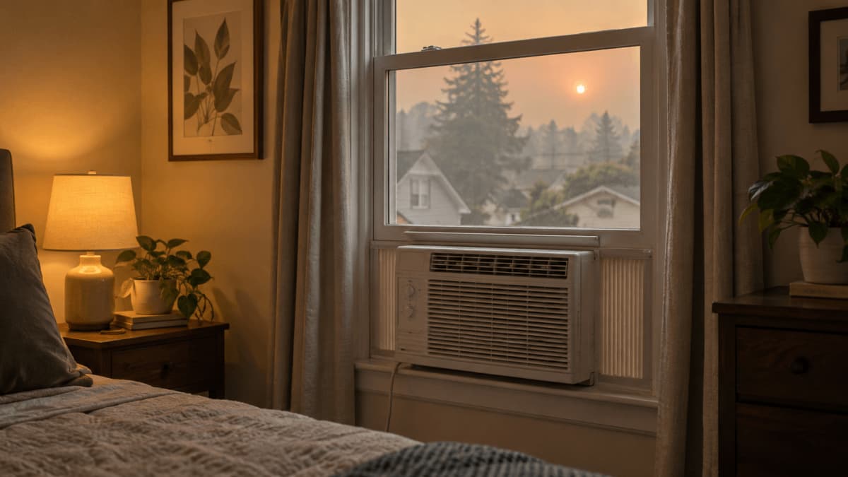 Window AC Units During Wildfire Smoke: Settings That Help And Hurt