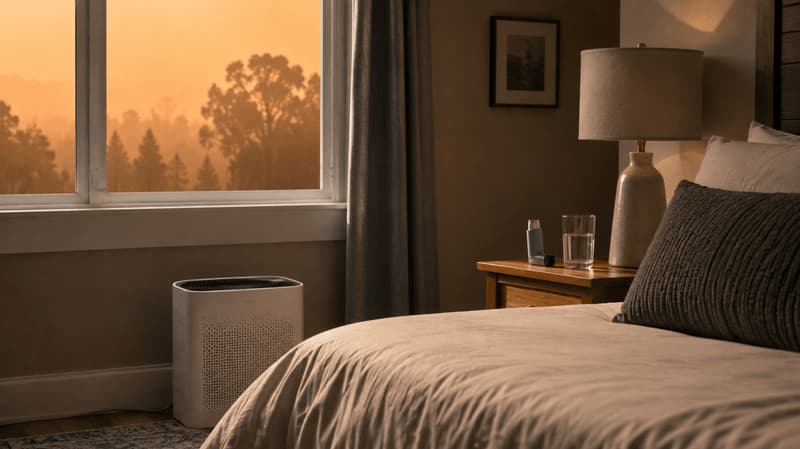 A Wildfire Smoke and COPD Playbook: Action Plan, Medication Tips, and Home Filtration Upgrades for Fire Season