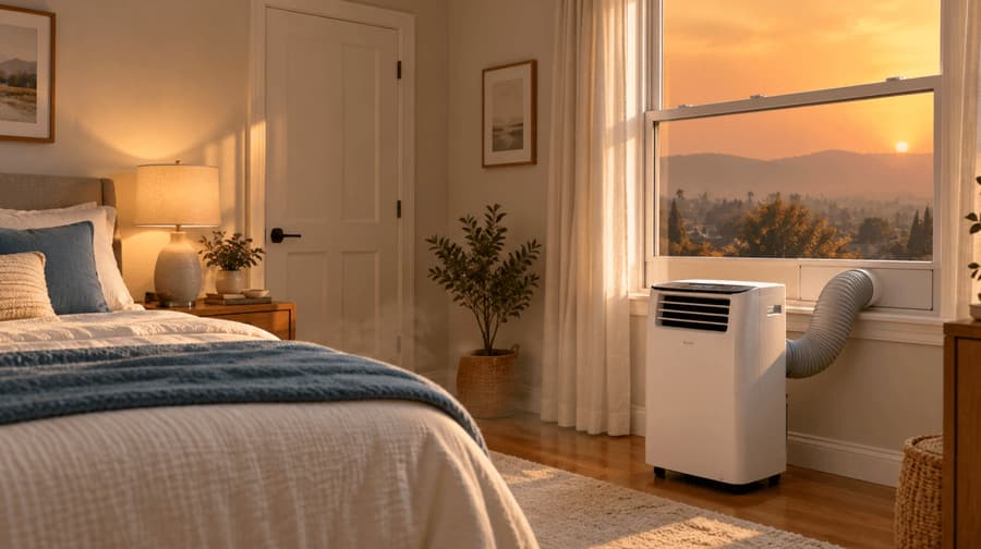 Portable Air Conditioners and Wildfire Smoke: How Single-Hose Units Create Negative Pressure That Pulls Smoky Air Into Your Home