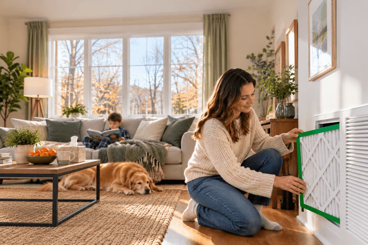Air Filter Myths During Cold and Flu Season: What's True, What's Not