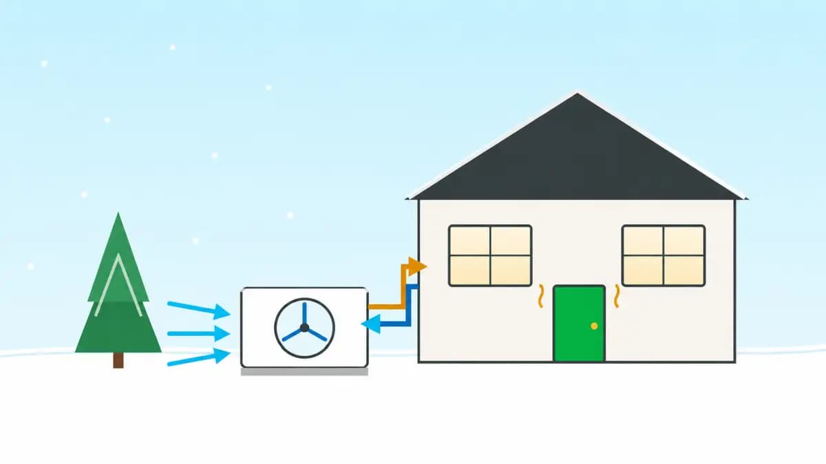 Heat Pump Cycle Explained: Thermodynamics, Working Principle, Refrigerant Flow, and What Powers a Heat Pump