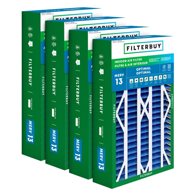 16X26X5 MERV 13 Pleated Air Filter - 6 Quantity