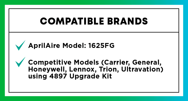 Systèmes compatibles avec le filtre accordéon 16x25x4 : Trane Perfect Fit : . American Standard :