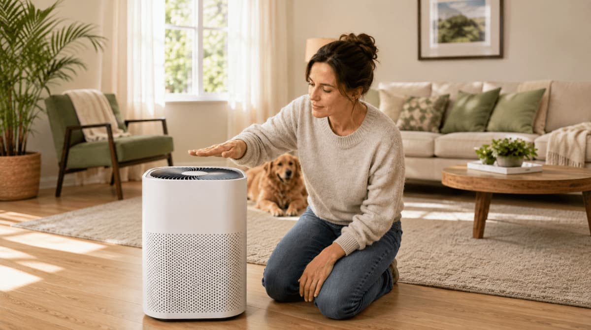 5 signes que le filtre de votre purificateur d'air est encrassé