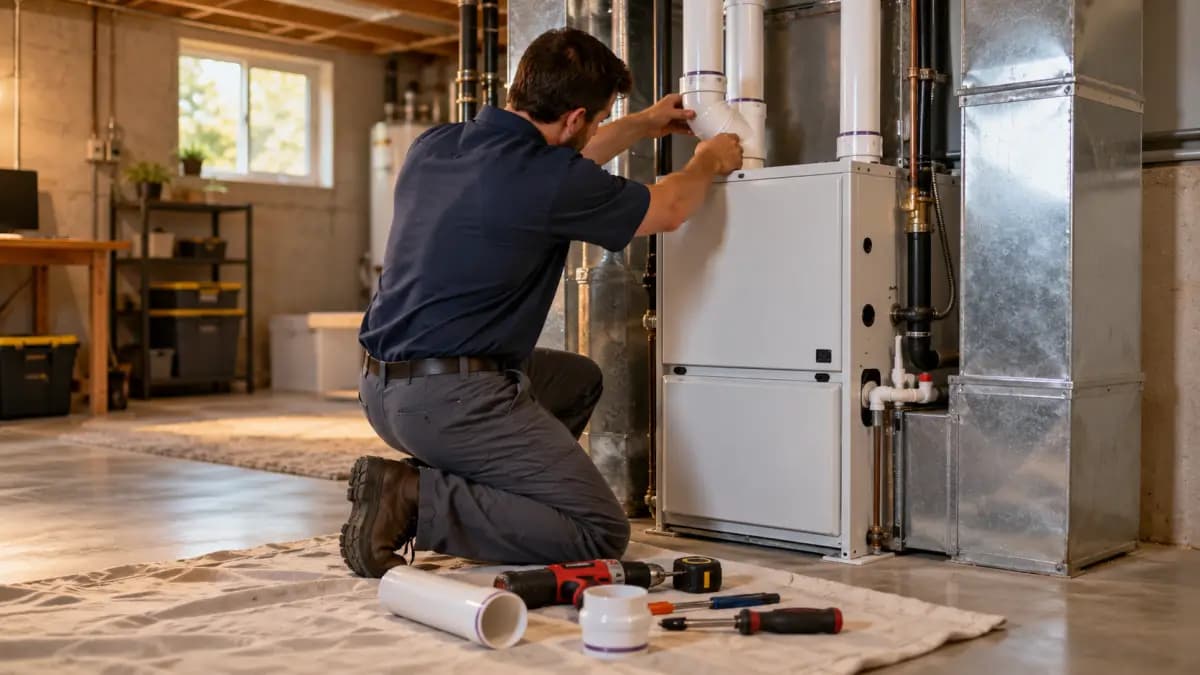 Coût d'installation de fournaise : vrais prix, frais de main-d'œuvre, frais de permis, différences gaz vs électrique, et estimations honnêtes