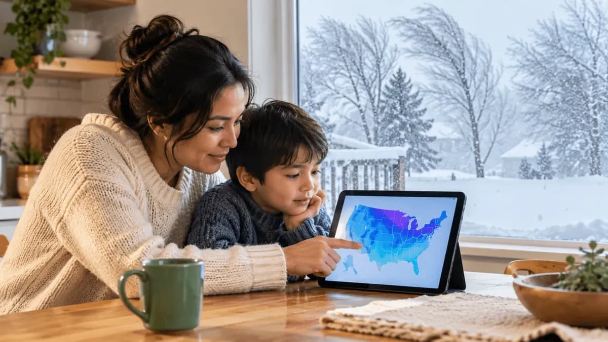 Wind Chill Map: Current Wind Chill Values Across the US