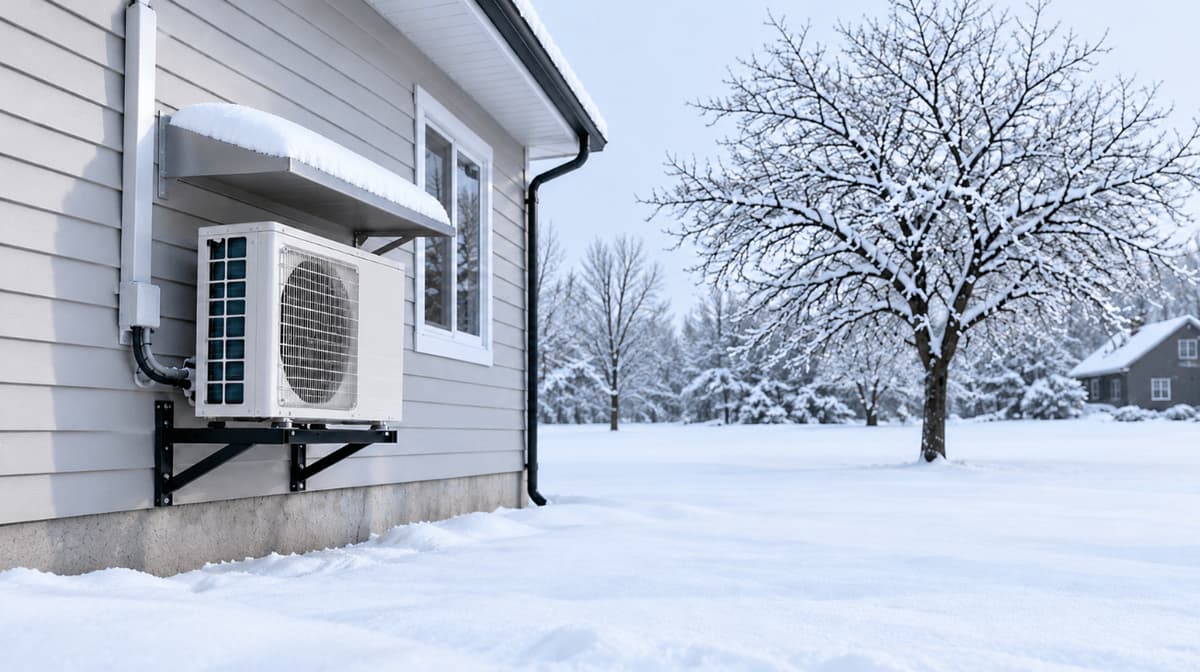 How High Should a Mini Split Outdoor Unit Be for Snow? Stands vs. Wall Brackets