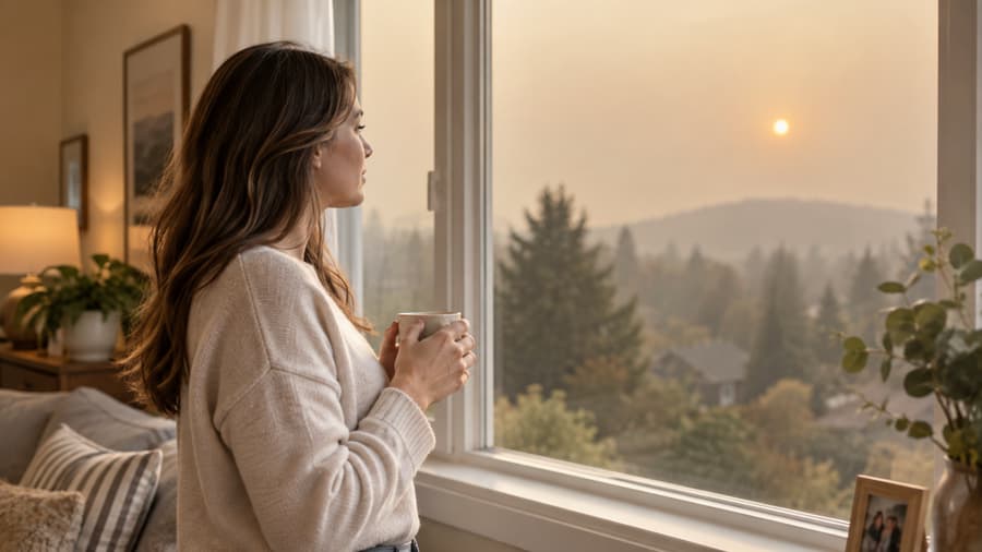 Wildfire Smoke and Mental Health: Eco-Anxiety, Mood, and Indoor Air Steps