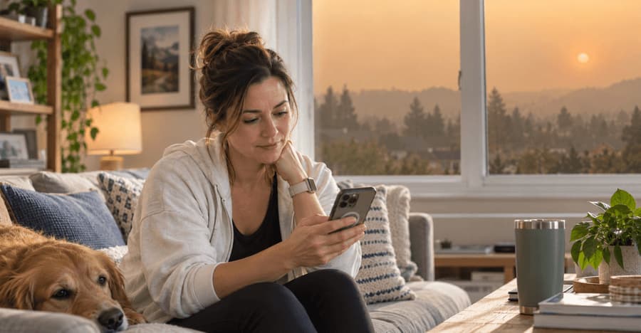 Wildfire Smoke and Diabetes: PM2.5, Blood Sugar, and Indoor Air Steps