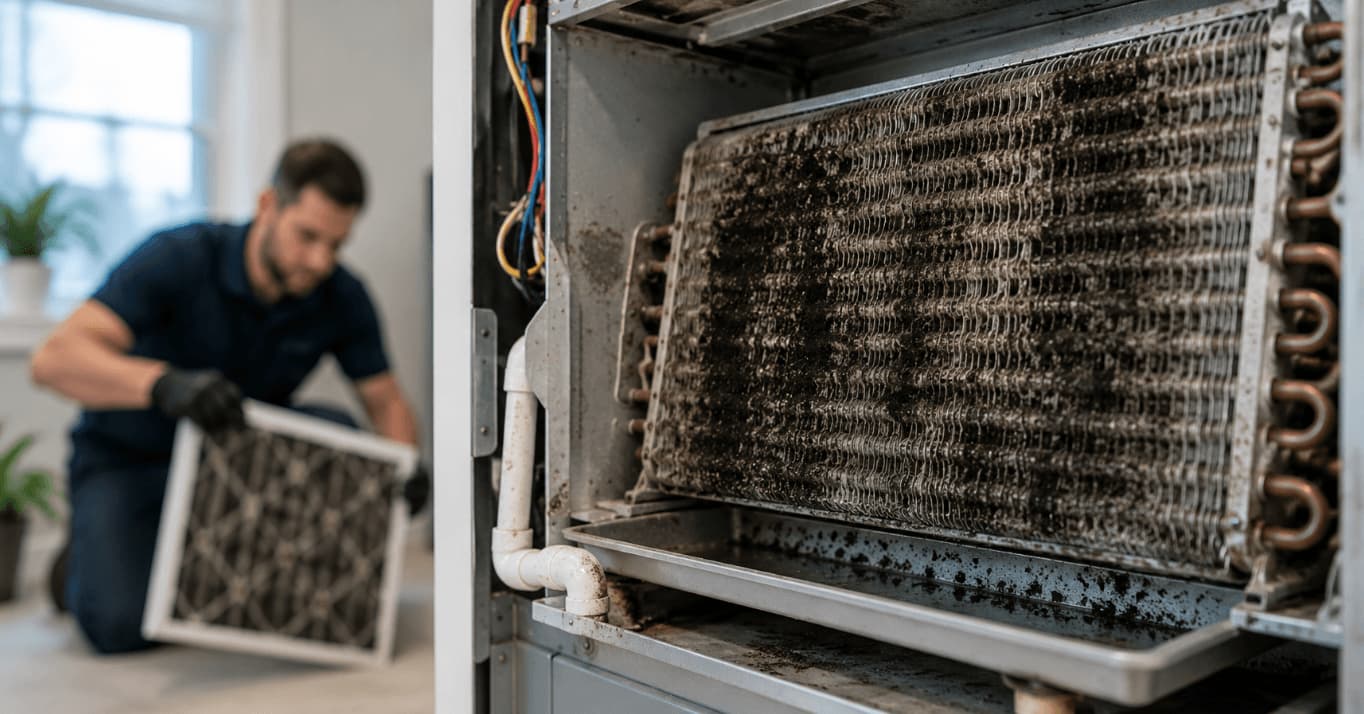 Black Mold in Your AC Unit: How to Spot It, Remove It Safely, and Keep It Out