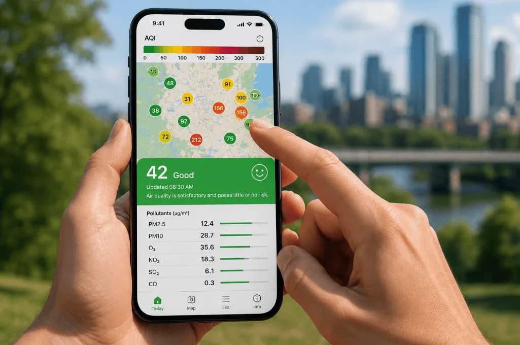 AQI Today: How to Read Real-Time Air Quality Data