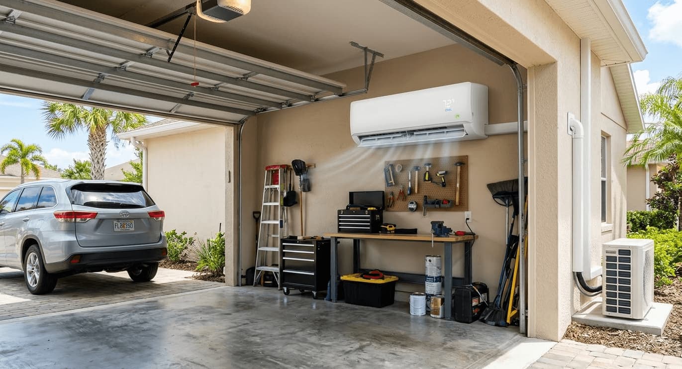 Comment refroidir un garage?