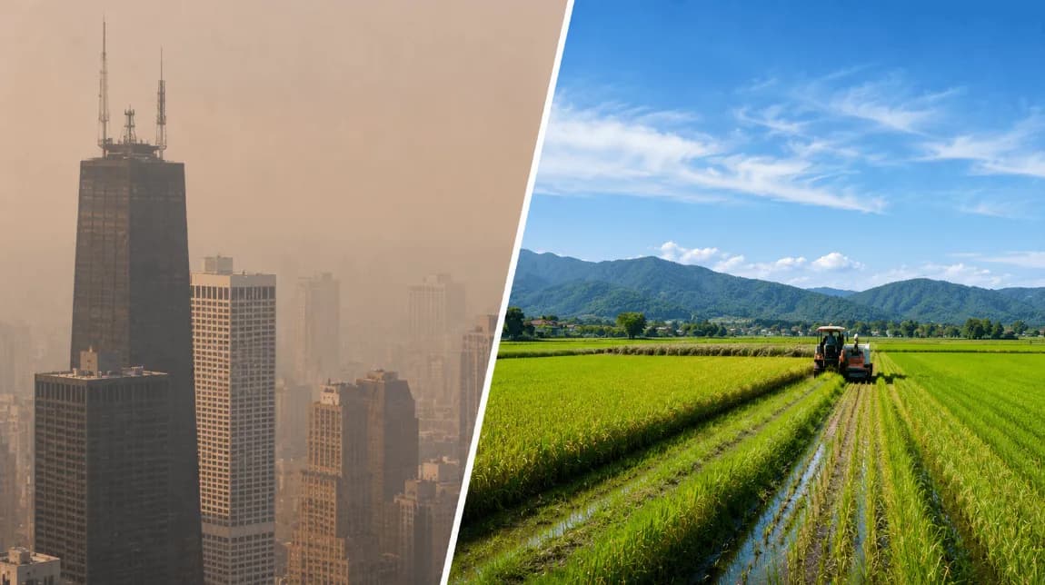 Air Quality in Cities vs. Rural Areas: Key Differences Explained