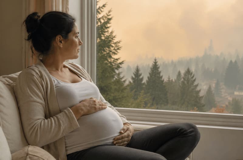 Wildfire Smoke and Pregnancy: A Trimester-by-Trimester Guide to Protecting You and Your Unborn Baby From PM2.5