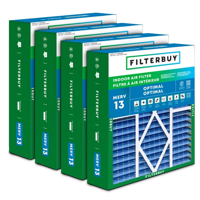 Payne 20X25X5.25 MERV 13 Replacement Filter - 6 Quantité