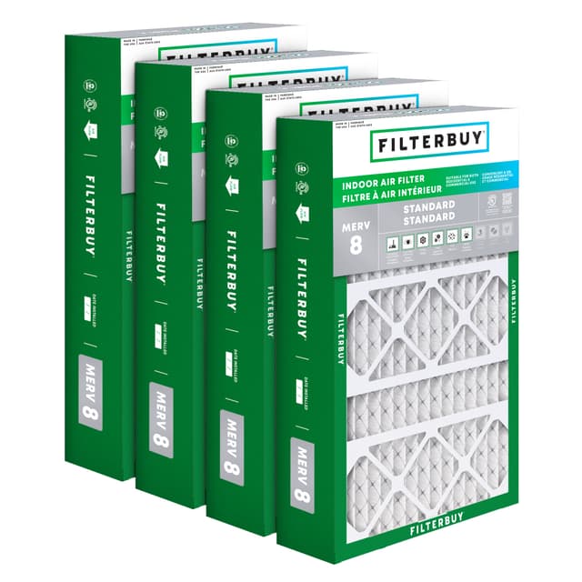 Lennox 17x26x4 MERV 8 Replacement Filter - 6 Quantity