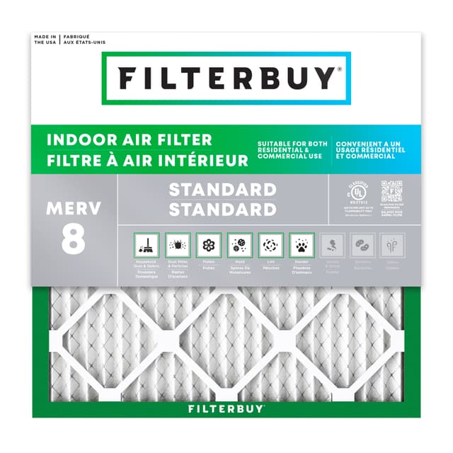 9x30x1 MERV 8 Pleated Air Filter - 6 Quantité